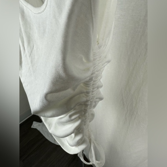 4th & Reckless Cream Lindsay Ruched Tank Size XS (6) NWT - Picture 4 of 12